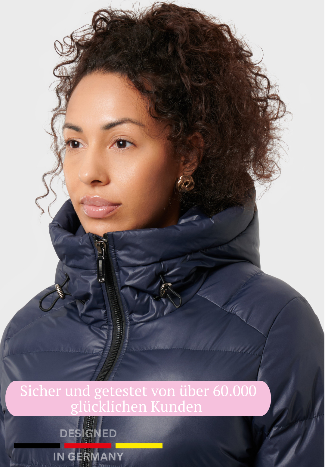 Mont Gerrard beheizte Jacke shiny blau