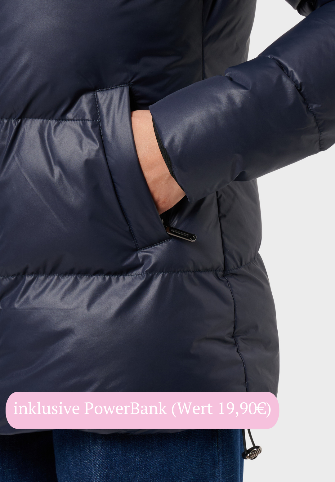 Mont Gerrard beheizte Jacke shiny blau