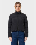 Mont Gerrard beheizte Jacke schwarz crop – Vorderansicht