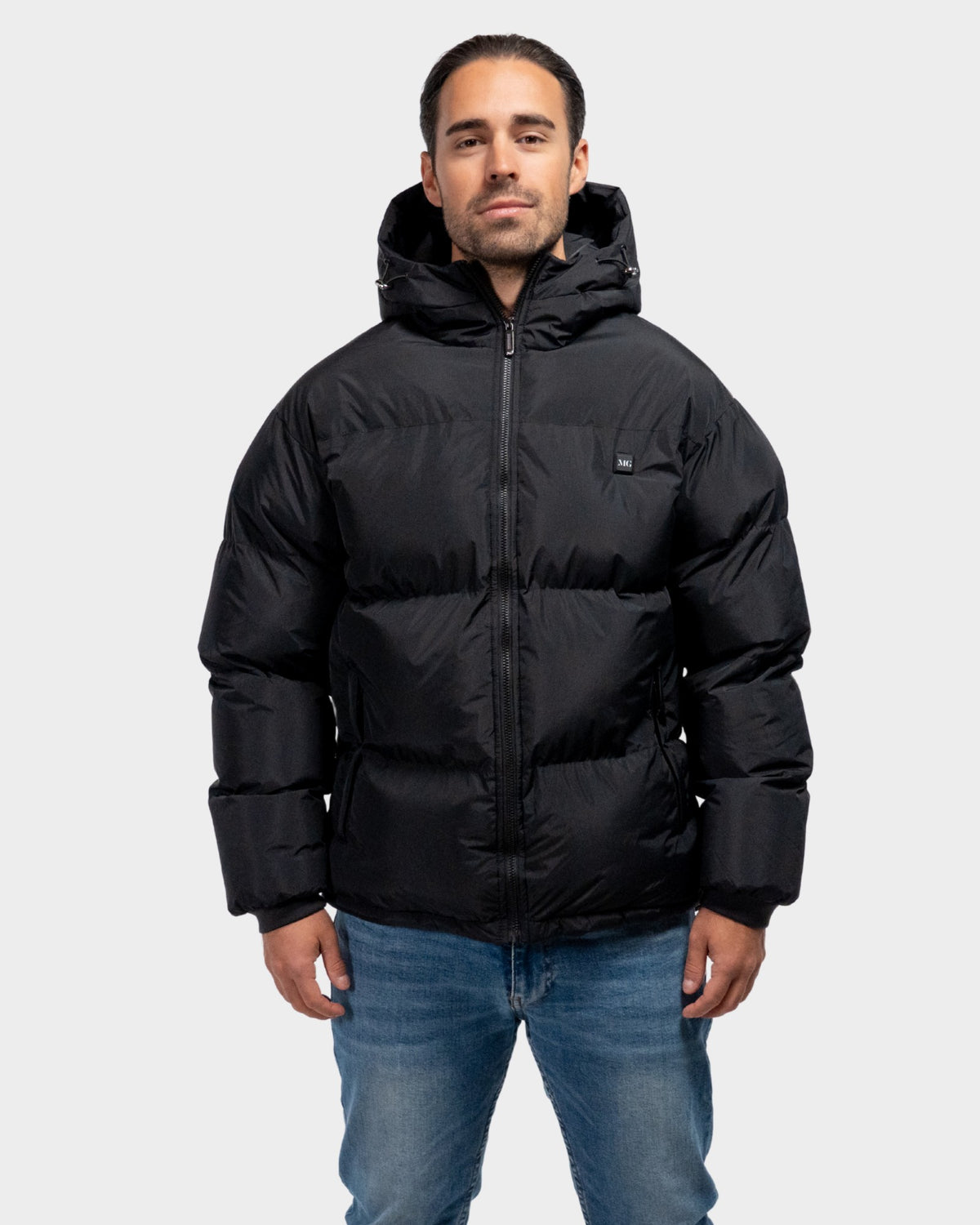 Mont Gerrard beheizte Jacke Men schwarz – Vorderansicht