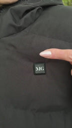 Logo 3 Sekunden drücken, die Jacke wird warm
